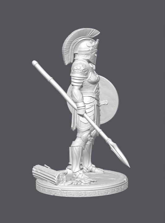 Atenea guerrera – Escultura decorativa artesanal | Atenea