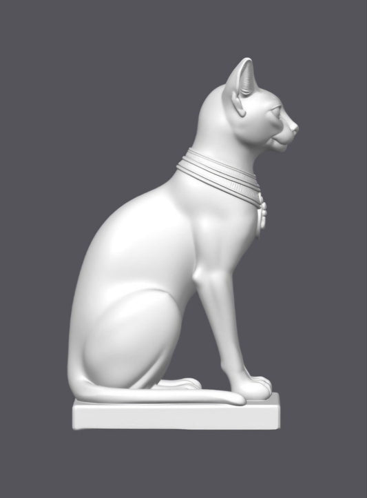 Bastet — Escultura decorativa artesanal | Atenea
