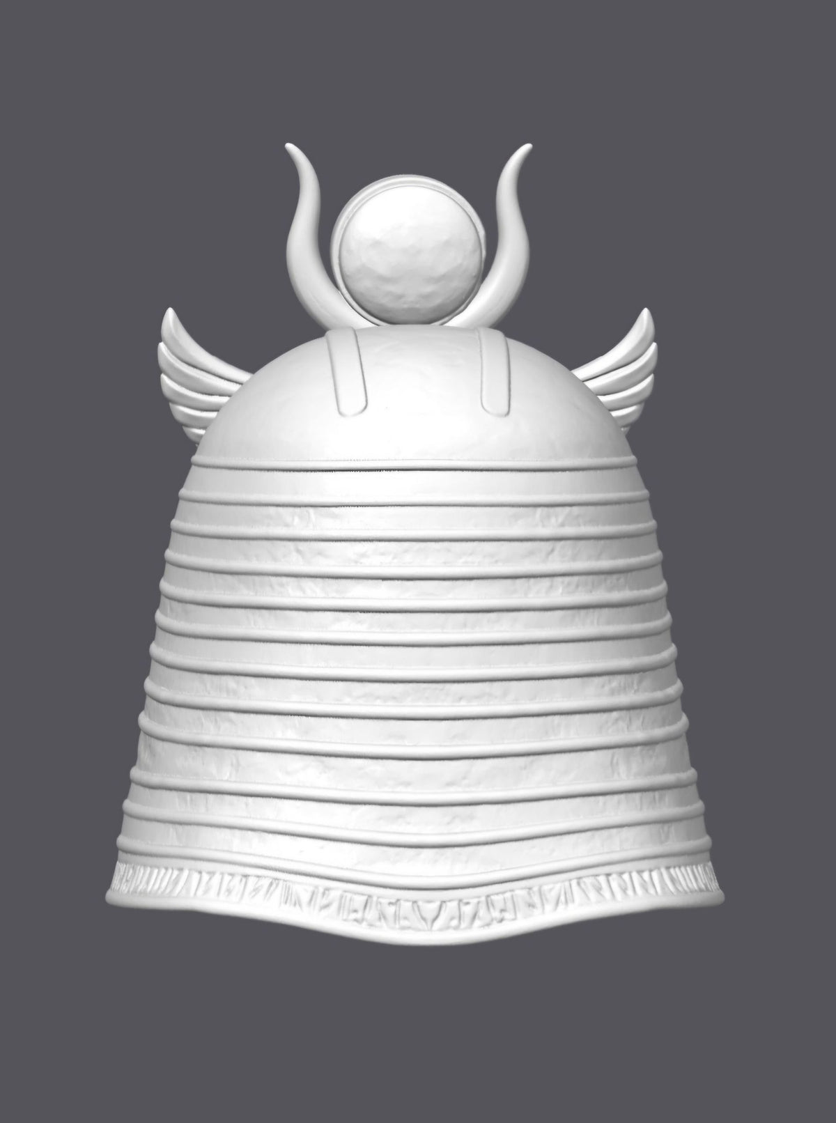 Casco de Isis — Escultura decorativa artesanal | Atenea