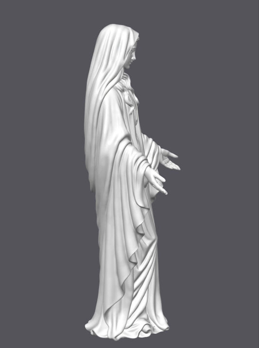Virgen María — Escultura decorativa artesanal | Atenea