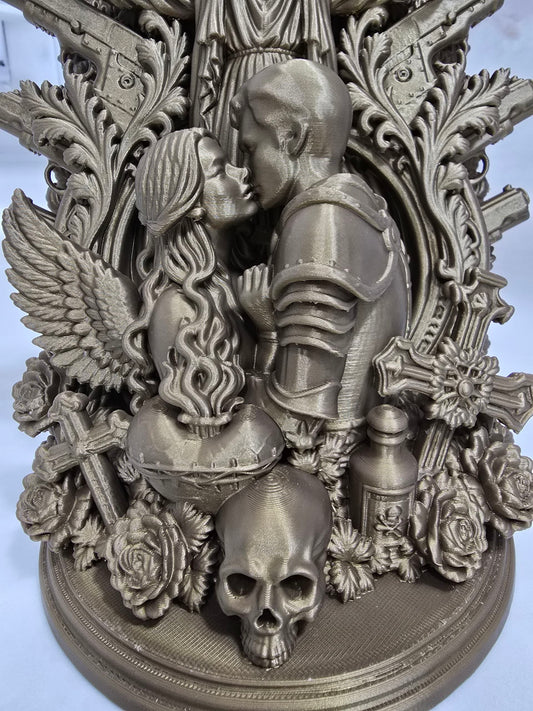 Romeo y Julieta, película — Escultura decorativa artesanal | Atenea