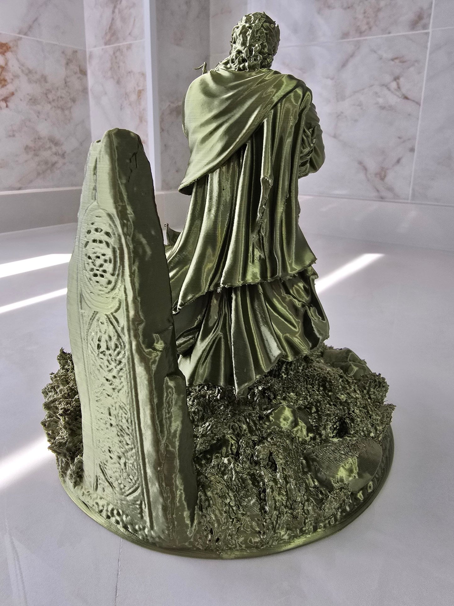 Outlander, Jamie y Claire — Escultura decorativa artesanal | Atenea