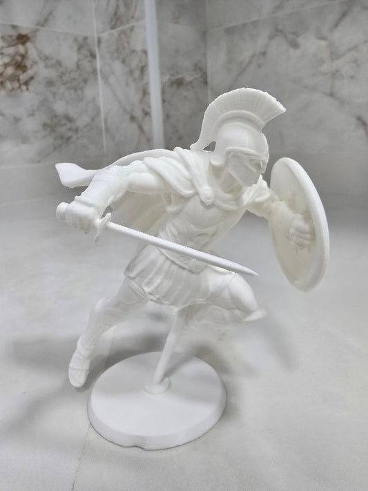 Espartaco luchando — Escultura decorativa artesanal | Atenea