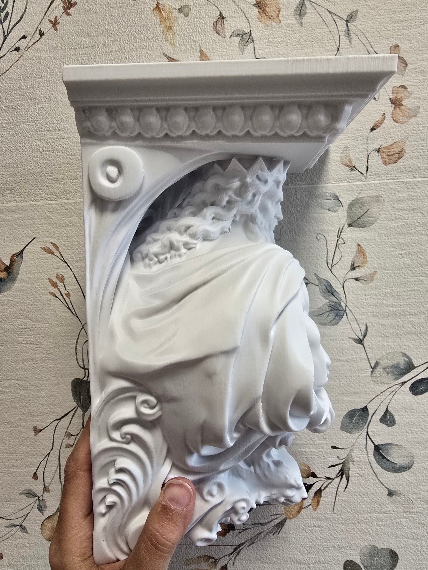 Ménsula de Poseidón — Escultura decorativa artesanal | Atenea