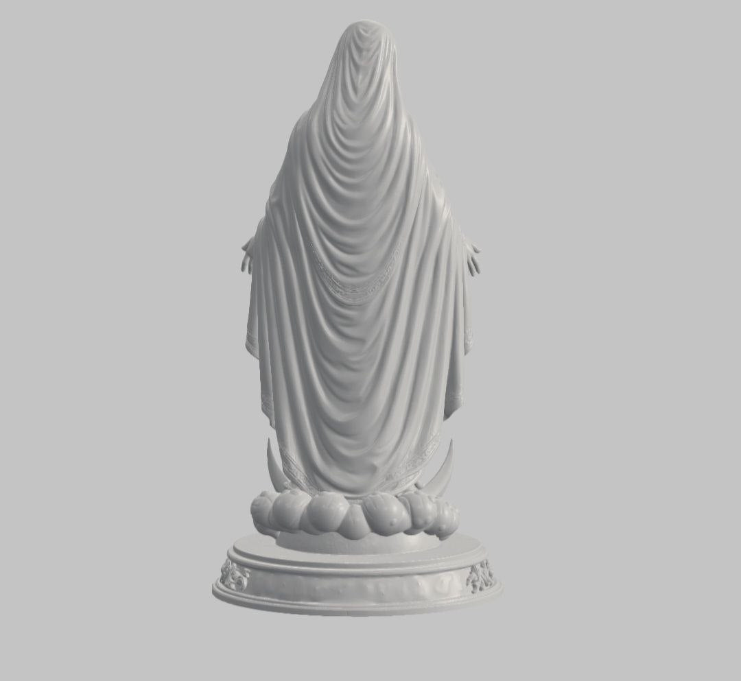 Virgen María — Escultura decorativa artesanal | Atenea