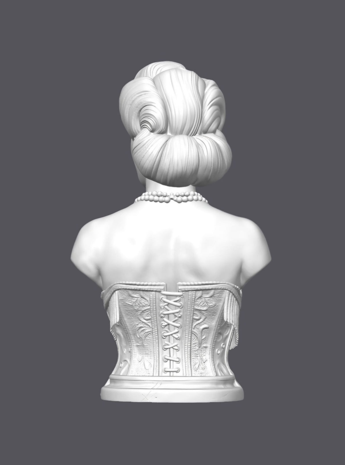 Busto burlesque — Escultura decorativa artesanal | Atenea