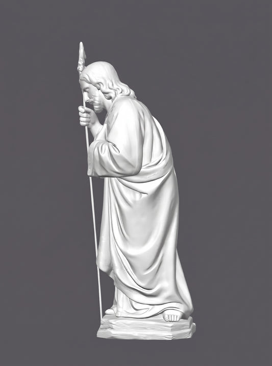 San José, figura para belén – Escultura decorativa artesanal | Atenea