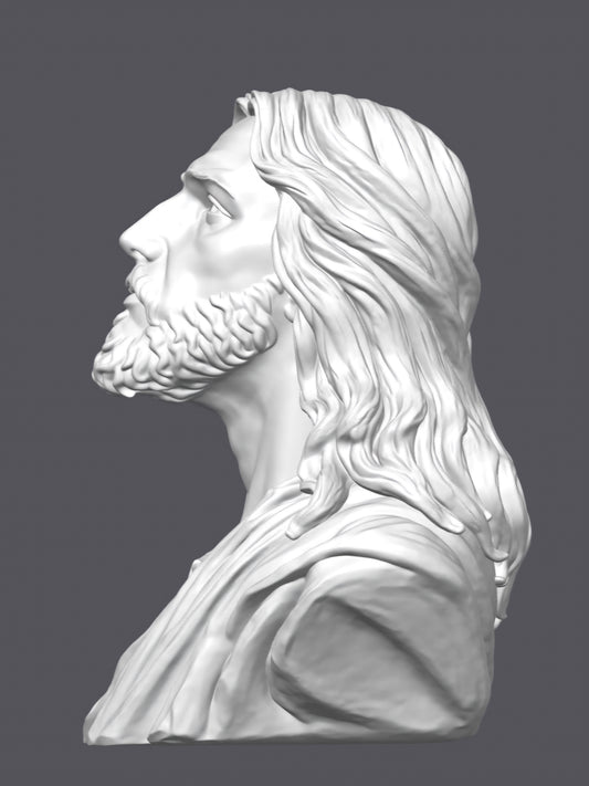 Busto de Jesús — Escultura decorativa artesanal | Atenea