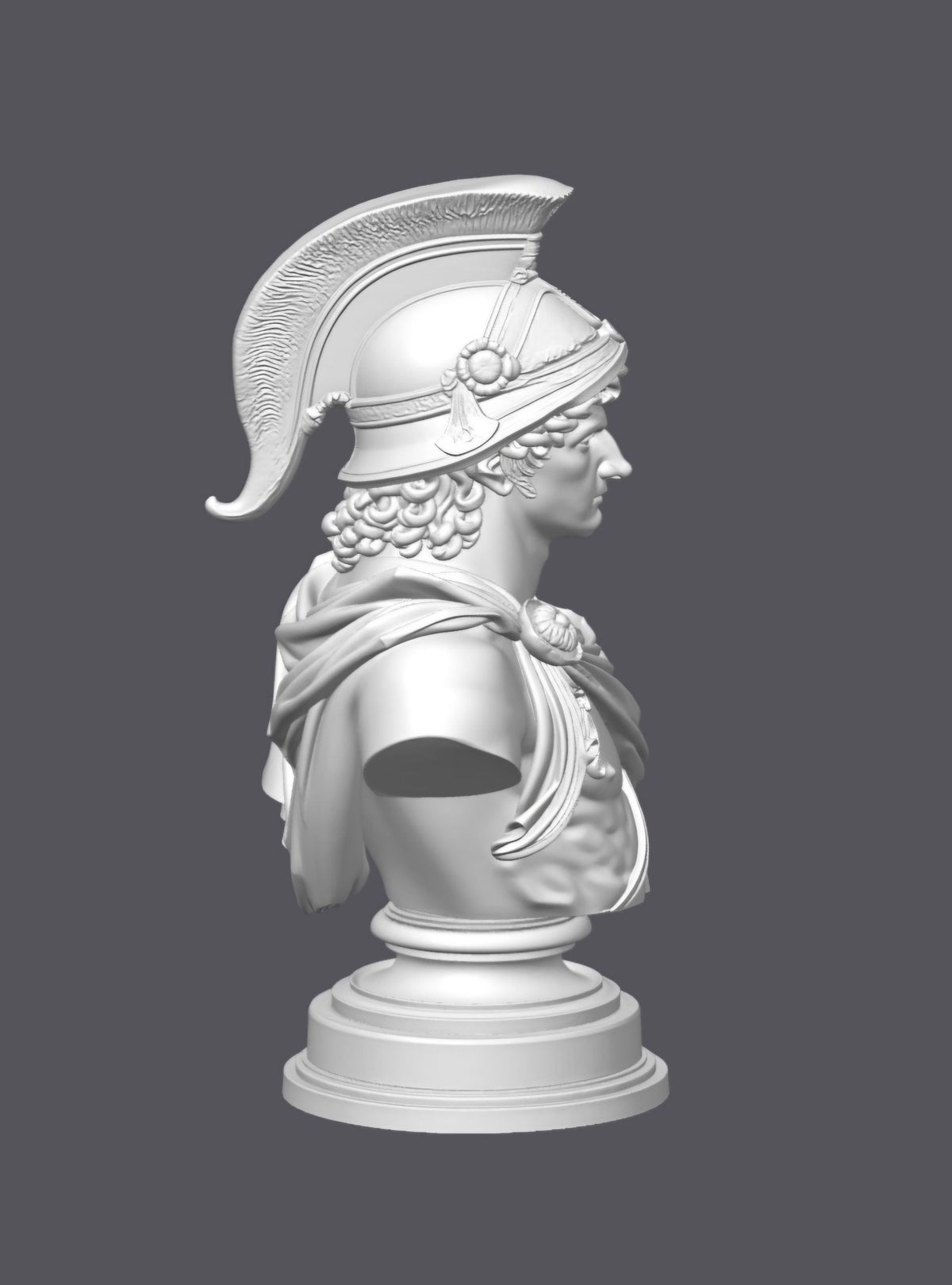 Busto Teseo –  Escultura decorativa artesanal | Atenea