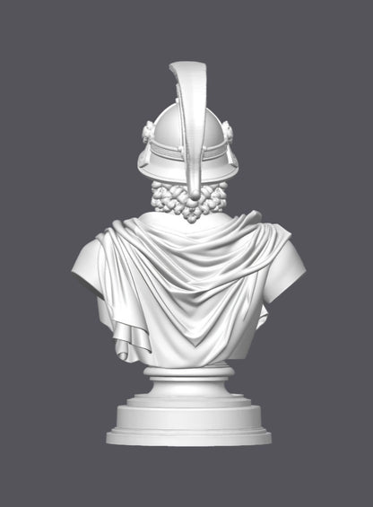 Busto Teseo –  Escultura decorativa artesanal | Atenea