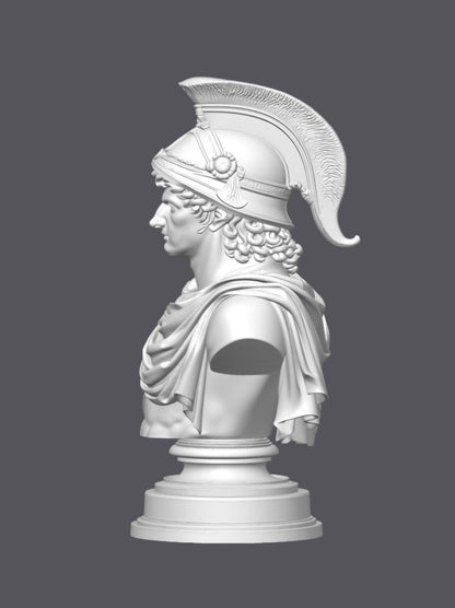 Busto Teseo –  Escultura decorativa artesanal | Atenea