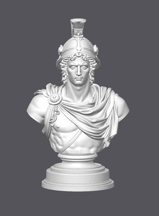 Busto Teseo –  Escultura decorativa artesanal | Atenea