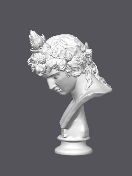 Busto Dionisio –  Escultura decorativa artesanal | Atenea