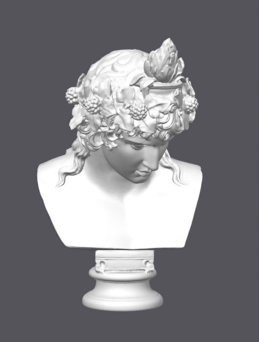 Busto Dionisio –  Escultura decorativa artesanal | Atenea