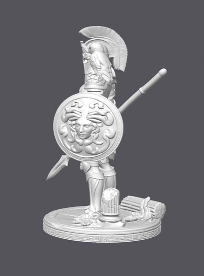 Atenea guerrera –  Escultura decorativa artesanal | Atenea