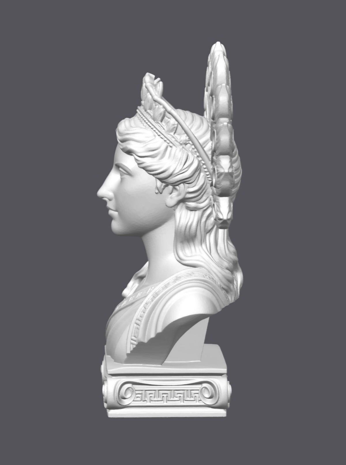 Busto Hera –  Escultura decorativa artesanal | Atenea