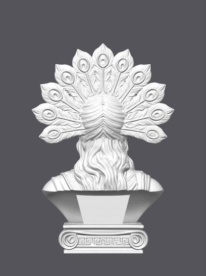 Busto Hera –  Escultura decorativa artesanal | Atenea