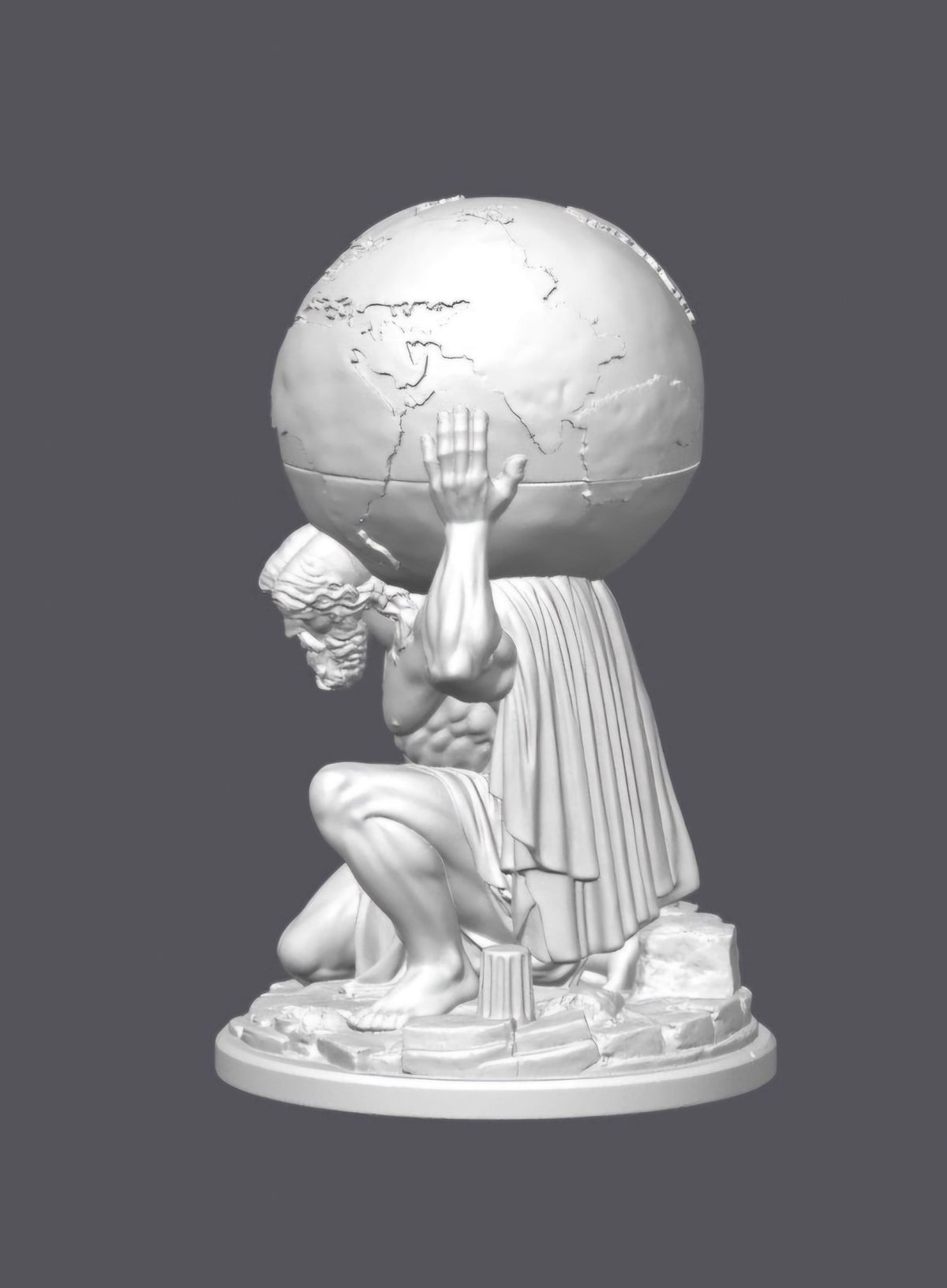 Atlas –  Escultura decorativa artesanal | Atenea