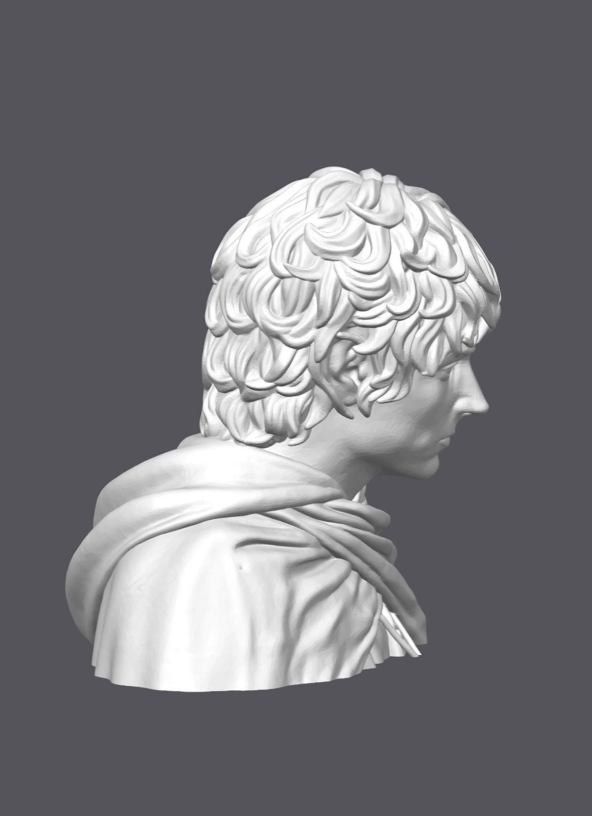 Busto Frodo — Escultura decorativa artesanal | Atenea