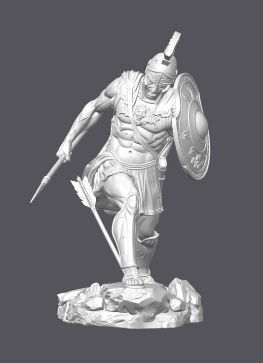 Aquiles — Escultura decorativa artesanal | Atenea