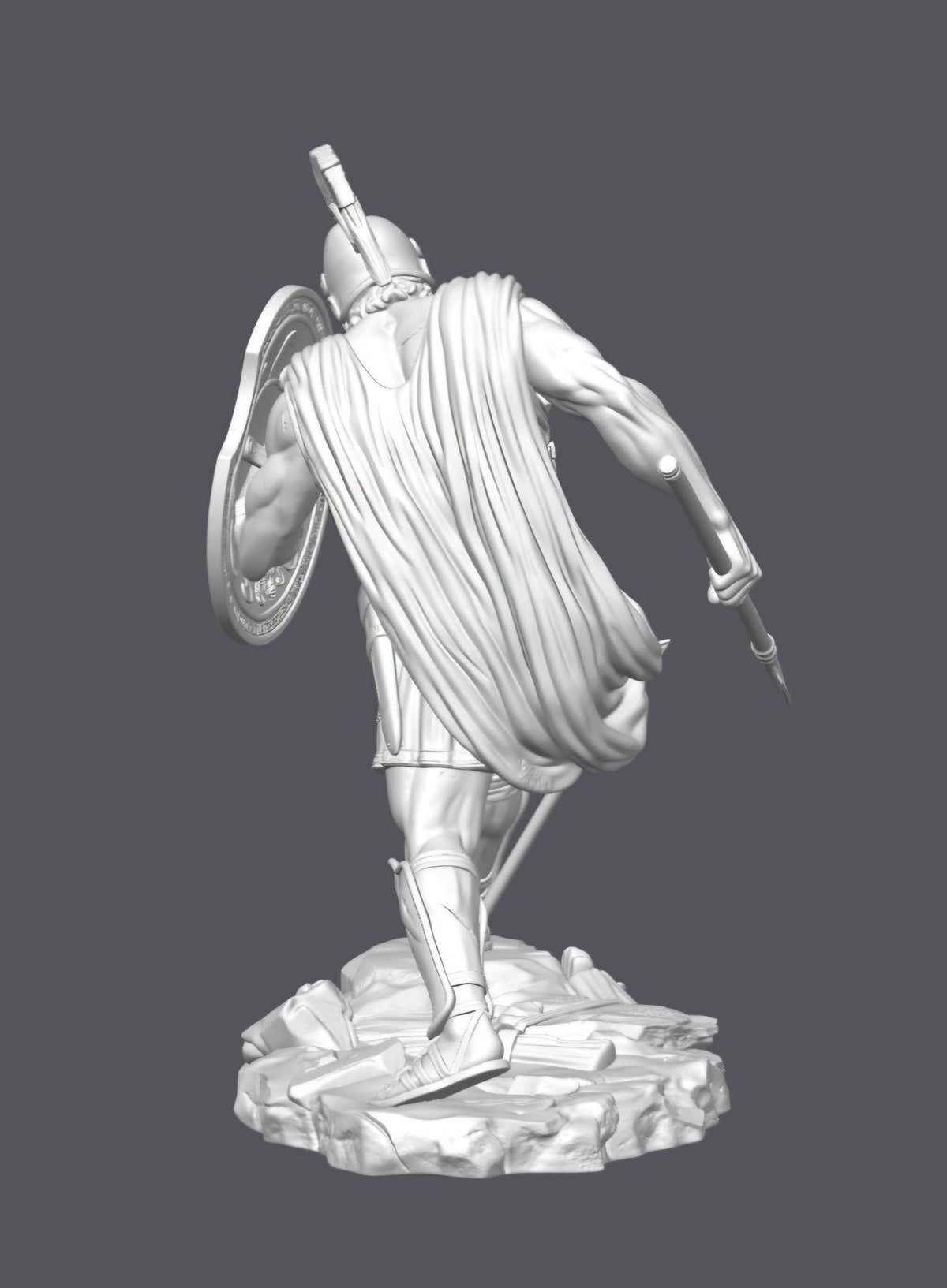 Aquiles — Escultura decorativa artesanal | Atenea