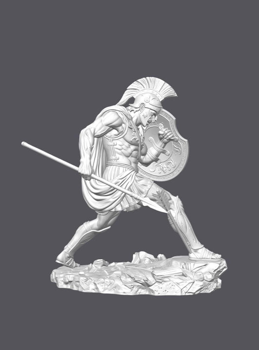 Aquiles — Escultura decorativa artesanal | Atenea