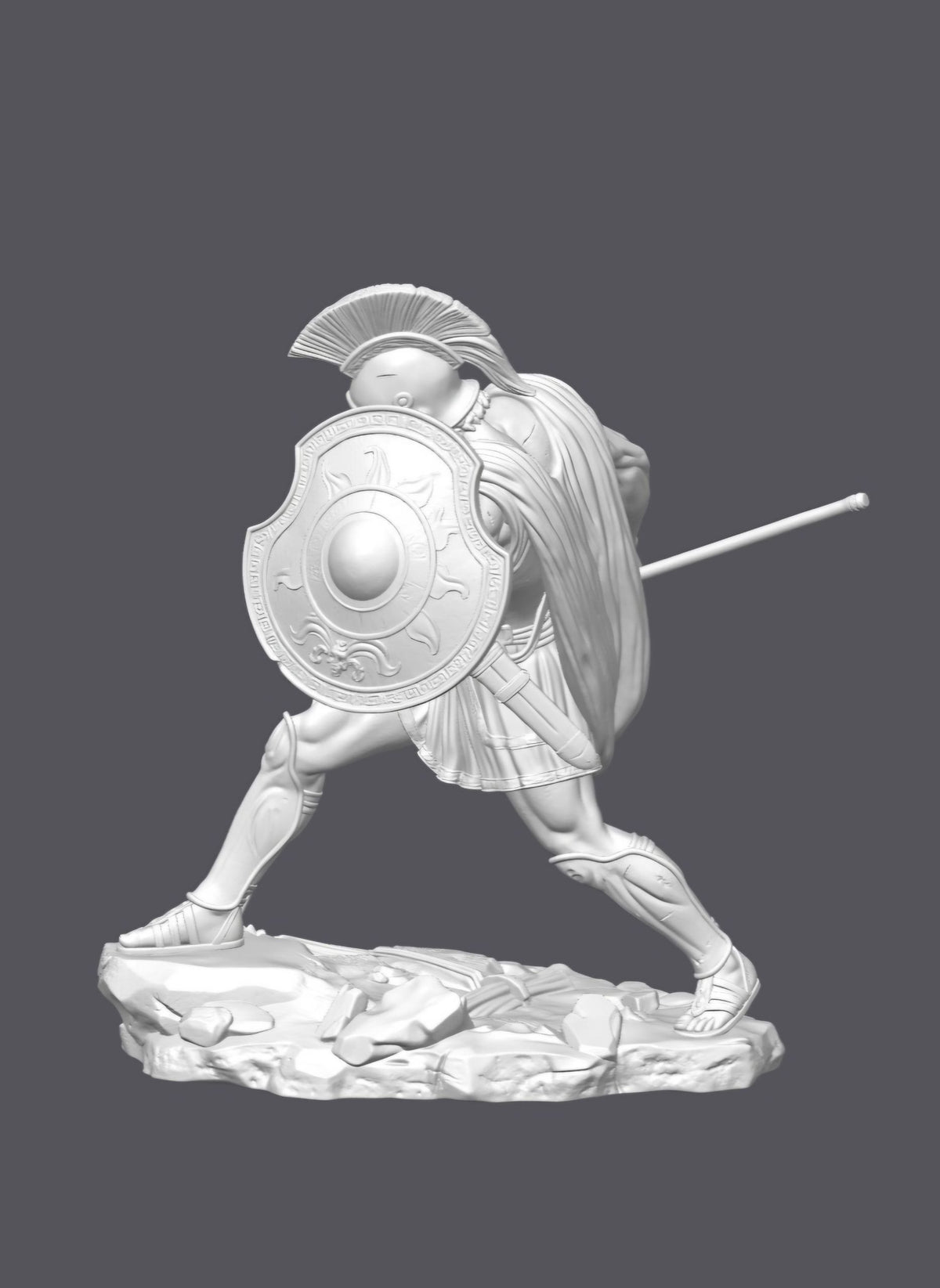 Aquiles — Escultura decorativa artesanal | Atenea