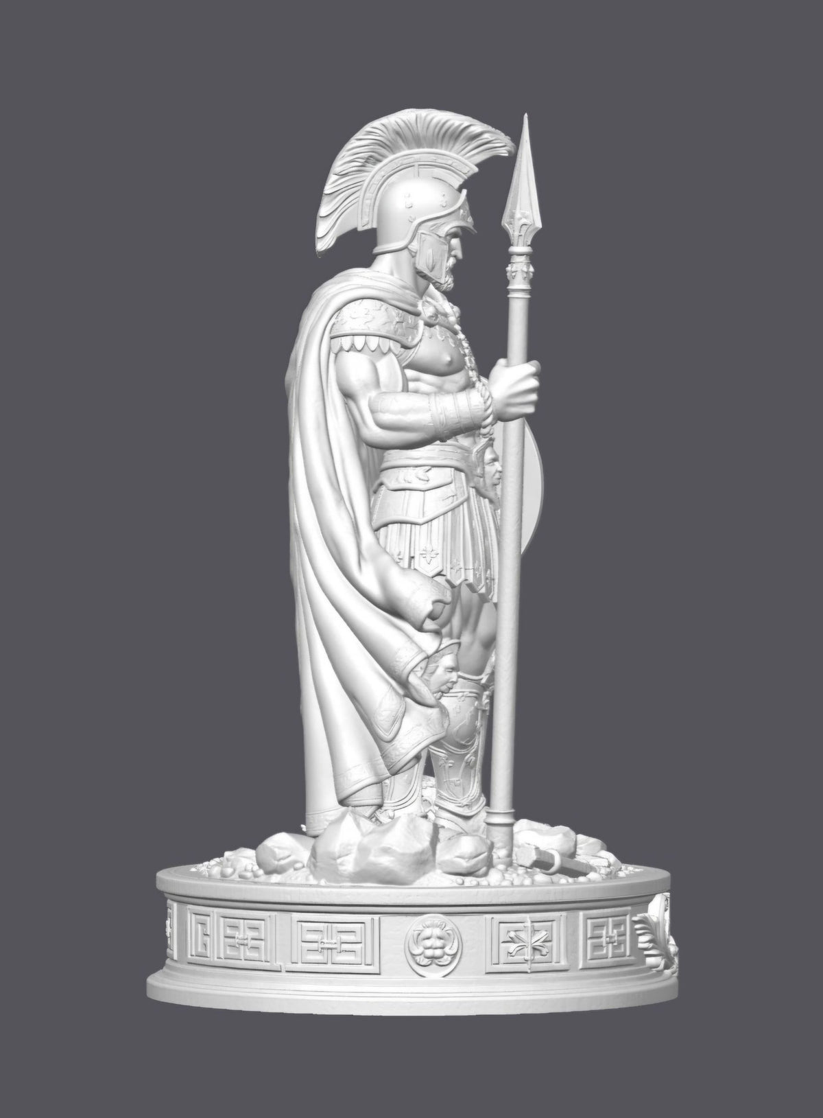 Ares — Escultura decorativa artesanal | Atenea