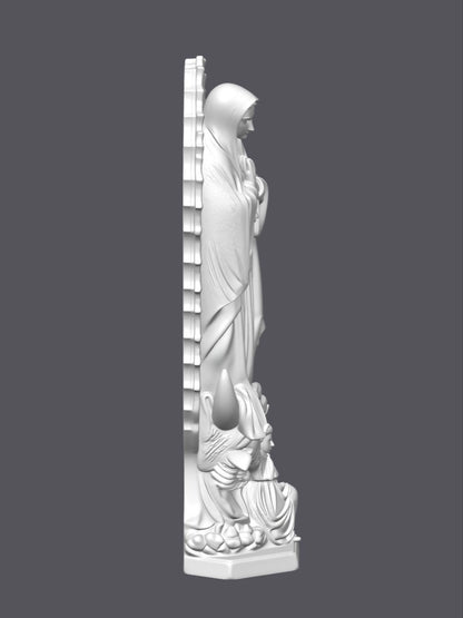 Virgen de Guadalupe — Escultura decorativa artesanal | Atenea
