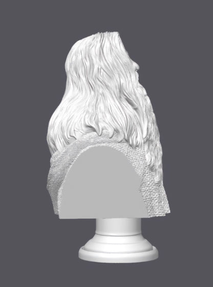 Busto Gandalf, El señor de los anillos — Escultura decorativa artesanal | Atenea