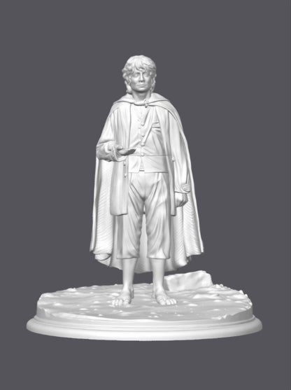 Frodo, El señor de los anillos — Escultura decorativa artesanal | Atenea