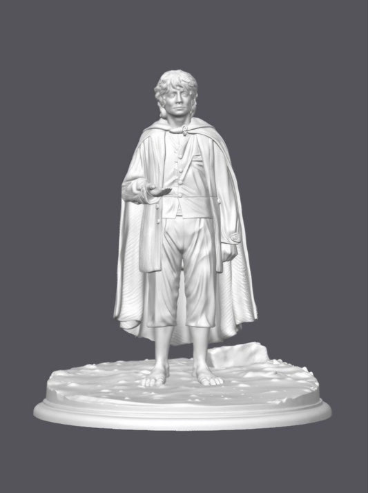 Frodo, El señor de los anillos — Escultura decorativa artesanal | Atenea