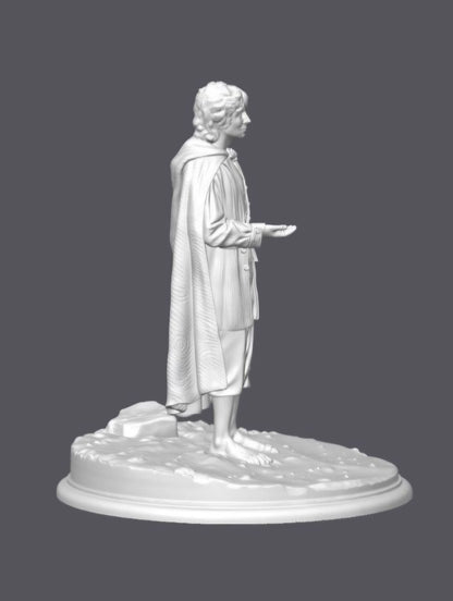 Frodo, El señor de los anillos — Escultura decorativa artesanal | Atenea