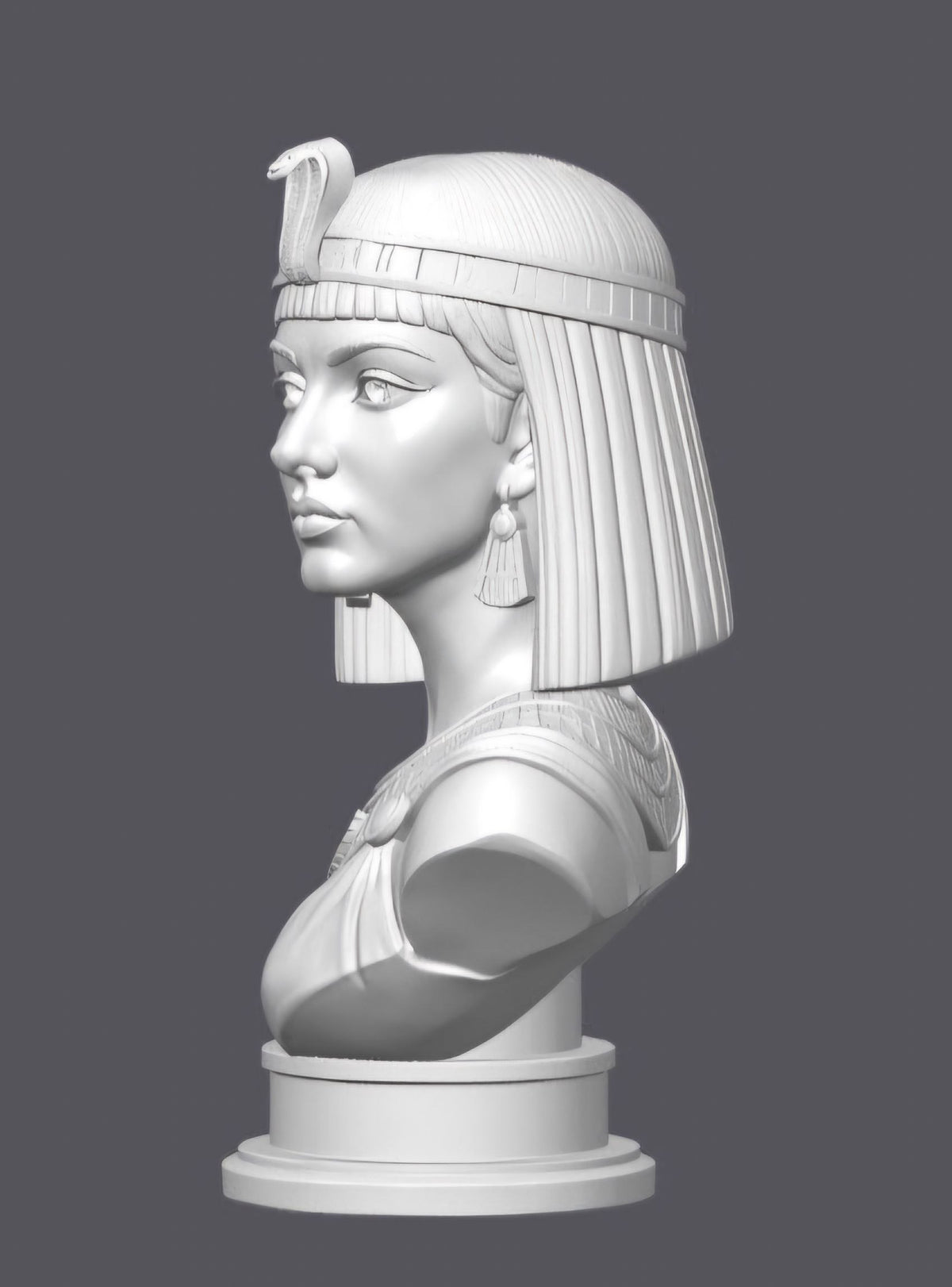 Busto Cleopatra — Escultura decorativa artesanal | Atenea