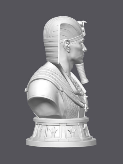 Busto Tutankamón — Escultura decorativa artesanal | Atenea