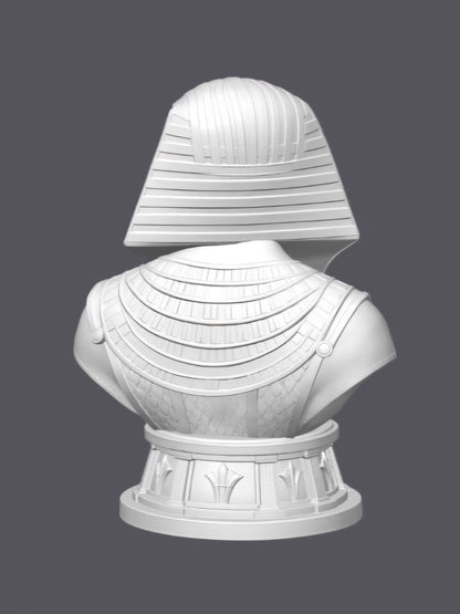 Busto Tutankamón — Escultura decorativa artesanal | Atenea