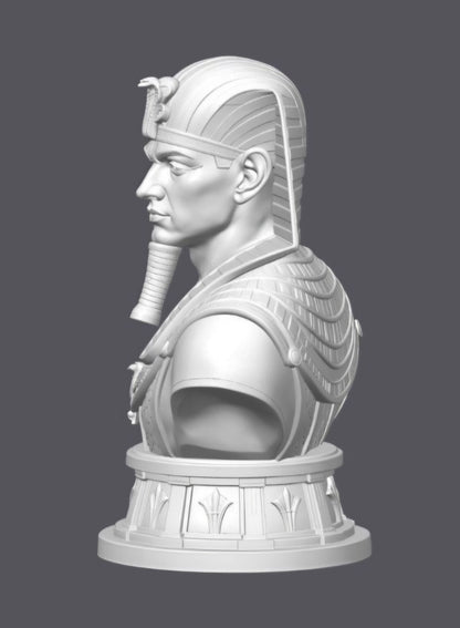 Busto Tutankamón — Escultura decorativa artesanal | Atenea