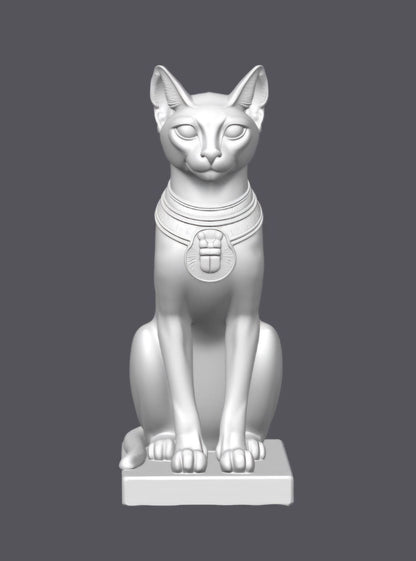 Bastet — Escultura decorativa artesanal | Atenea