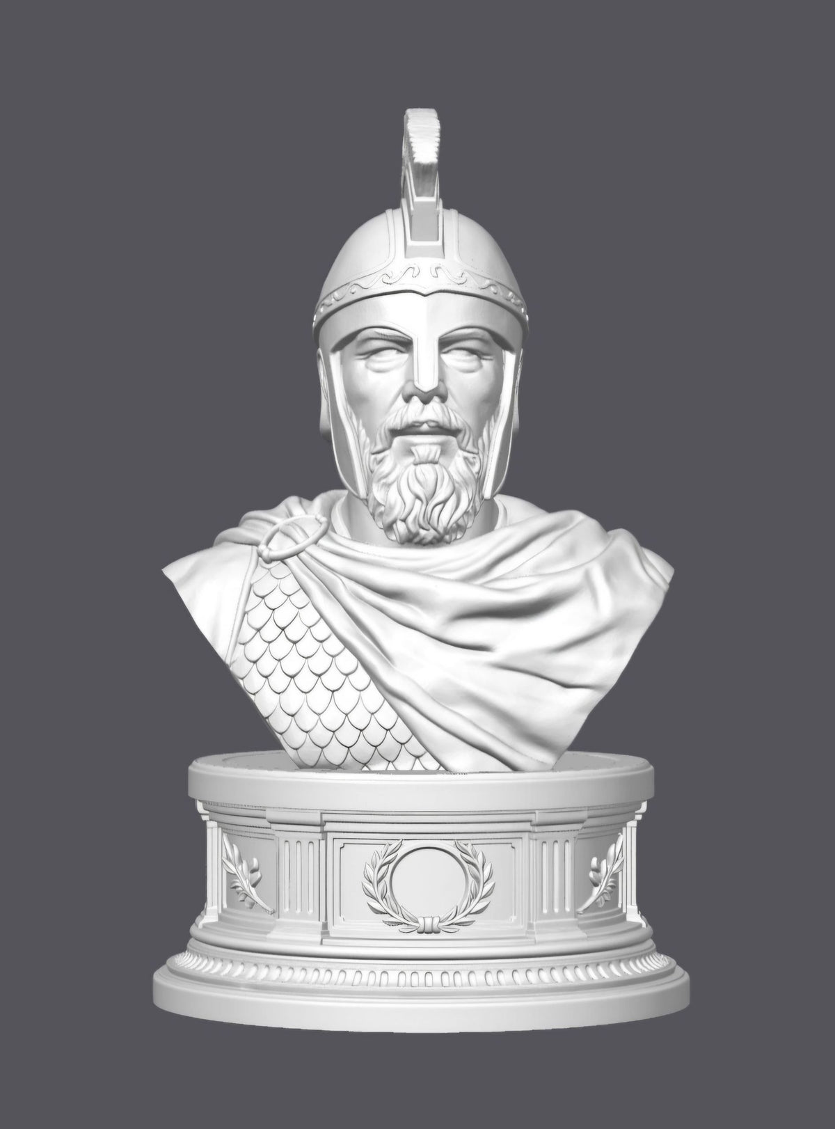 Busto Odiseo — Escultura decorativa artesanal | Atenea