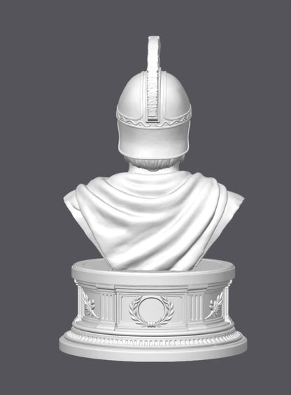 Busto Odiseo — Escultura decorativa artesanal | Atenea