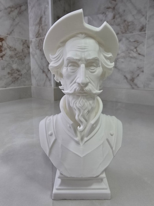 Busto Don Quijote — Escultura decorativa artesanal | Atenea