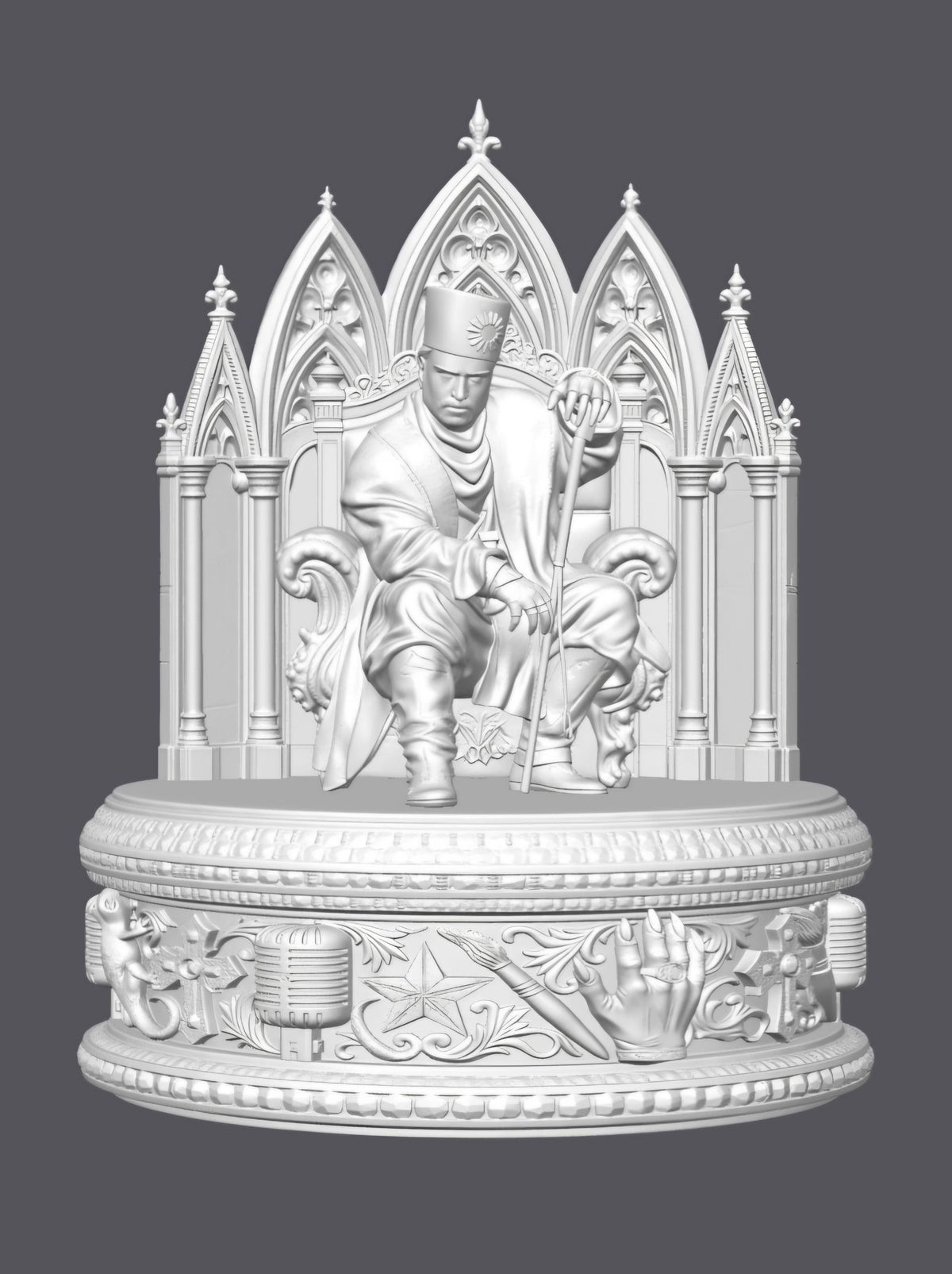 Diorama Tino Casal — Escultura decorativa artesanal | Atenea