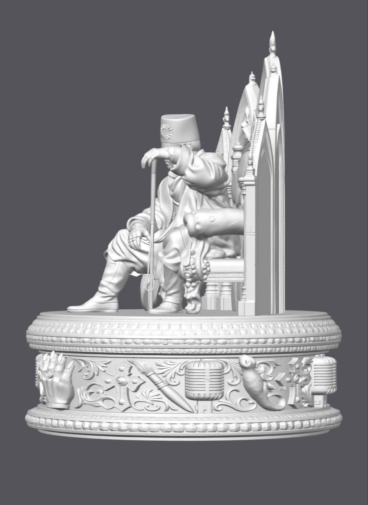 Diorama Tino Casal — Escultura decorativa artesanal | Atenea
