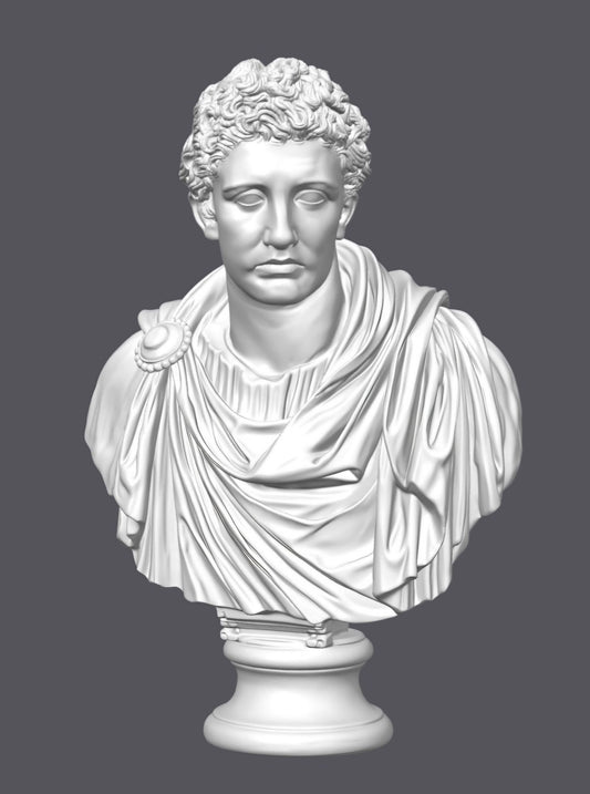 Busto Marco Antonio — Escultura decorativa artesanal | Atenea