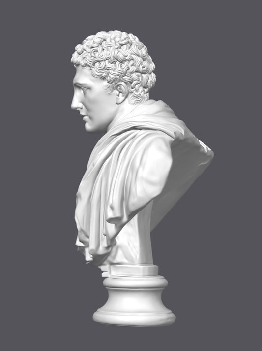 Busto Marco Antonio — Escultura decorativa artesanal | Atenea