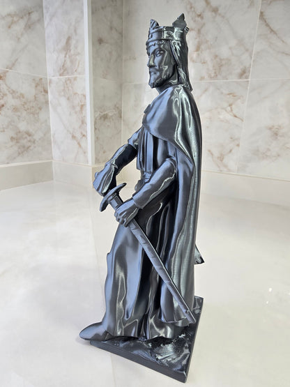 Alfonso VIII — Escultura decorativa artesanal | Atenea
