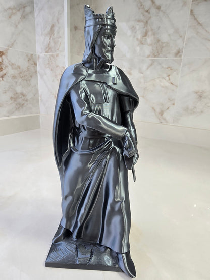 Alfonso VIII — Escultura decorativa artesanal | Atenea