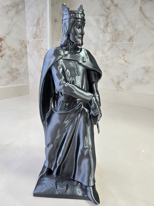 Alfonso VIII — Escultura decorativa artesanal | Atenea
