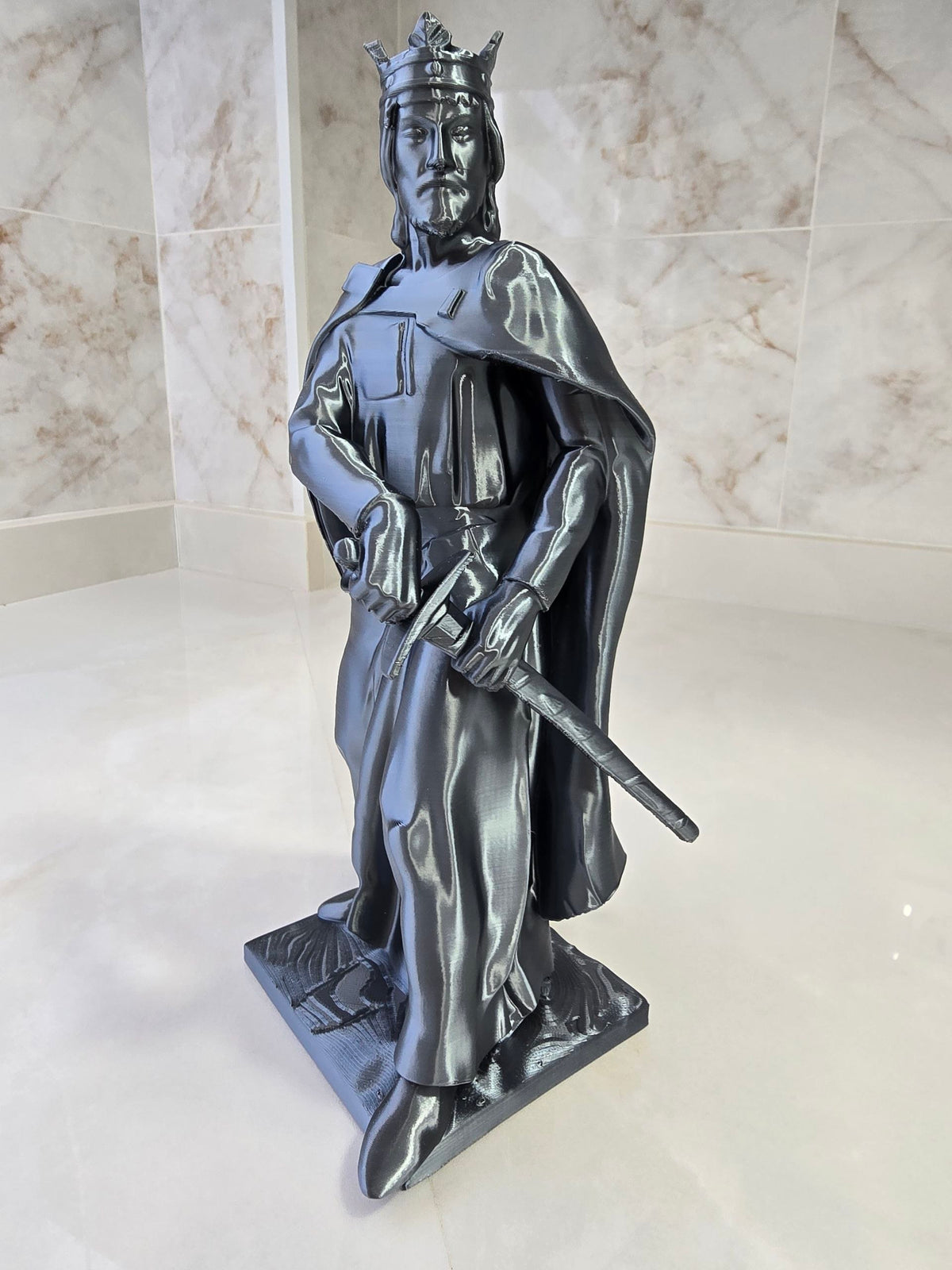 Alfonso VIII — Escultura decorativa artesanal | Atenea
