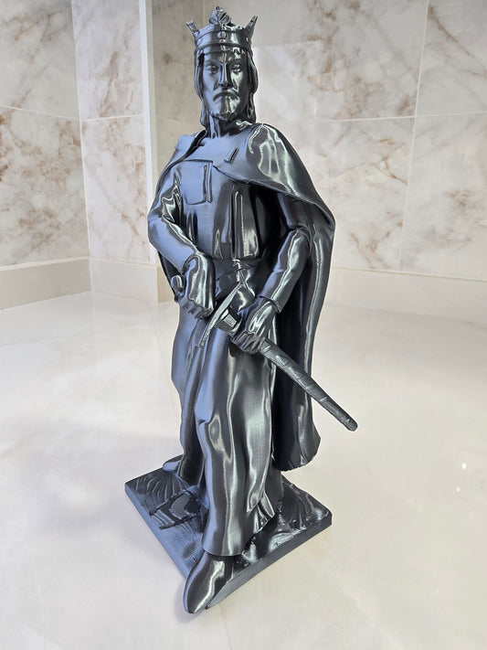Alfonso VIII — Escultura decorativa artesanal | Atenea